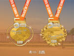 Ecco le medaglie di Sorrento Positano Panoramica e Ultramarathon