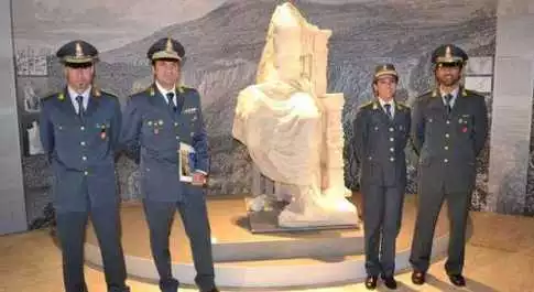 “Sulle tracce di Caligola”: al Vittoriano le opere salvate dalla Guardia di Finanza