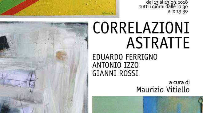 Locandina - Grosseto, Eventi, Correlazioni Astratte