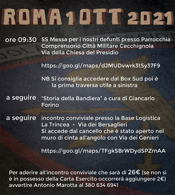 La locandina dell'incontro La locandina dell'incontro