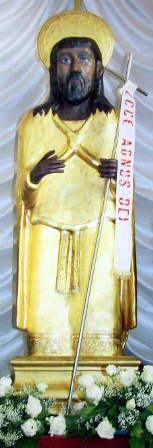 La statua lignea di San Giovanni Battista Patrono di ANGRI